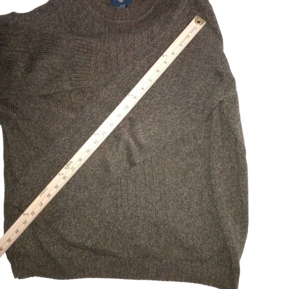 Dockers Sweater Adult Extra Large Brown Long Sleeve Pullover Casual - Picture 5 of 9